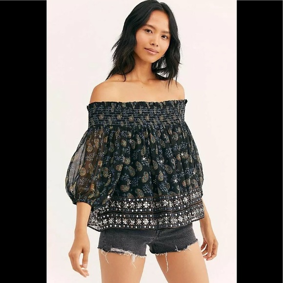 XSOLDXFree People Age Of Aquarius Top - Picture 2 of 15